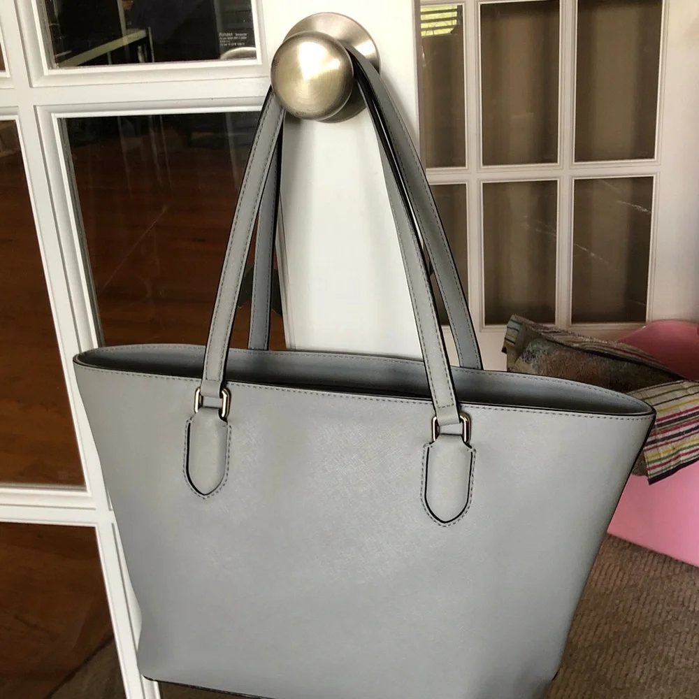 Kate Spade Light Gray Tote Bag - Picture 3 of 5